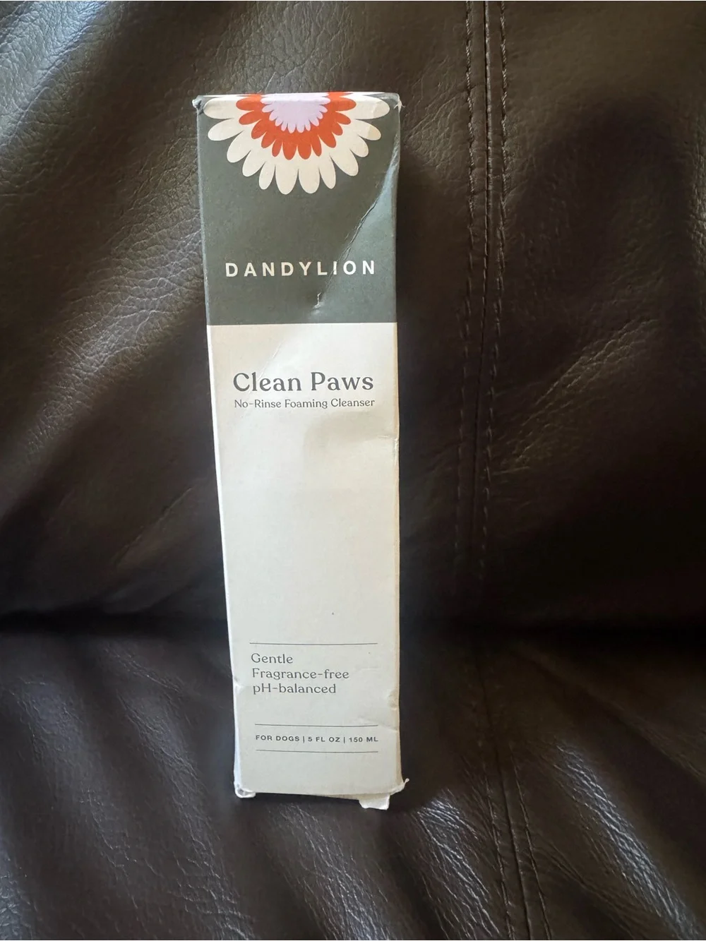 DANDYLION Clean Paws No-Rinse Foaming Cleanser - Green & White